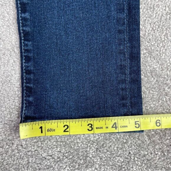 Ag Adriano Goldschmied The Stevie Jeans Women's 25 Blue Dark Wash Slim Leg - Picture 12 of 12